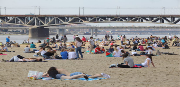 Vistula River Beach